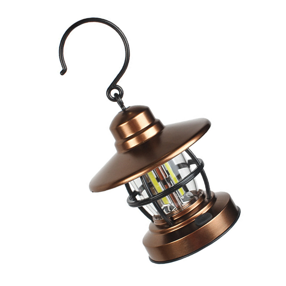 Outdoor Camping Light Ideas - Robuste Metall-Hängelaterne für Outdoor-Camping, Zelte, Wandern,