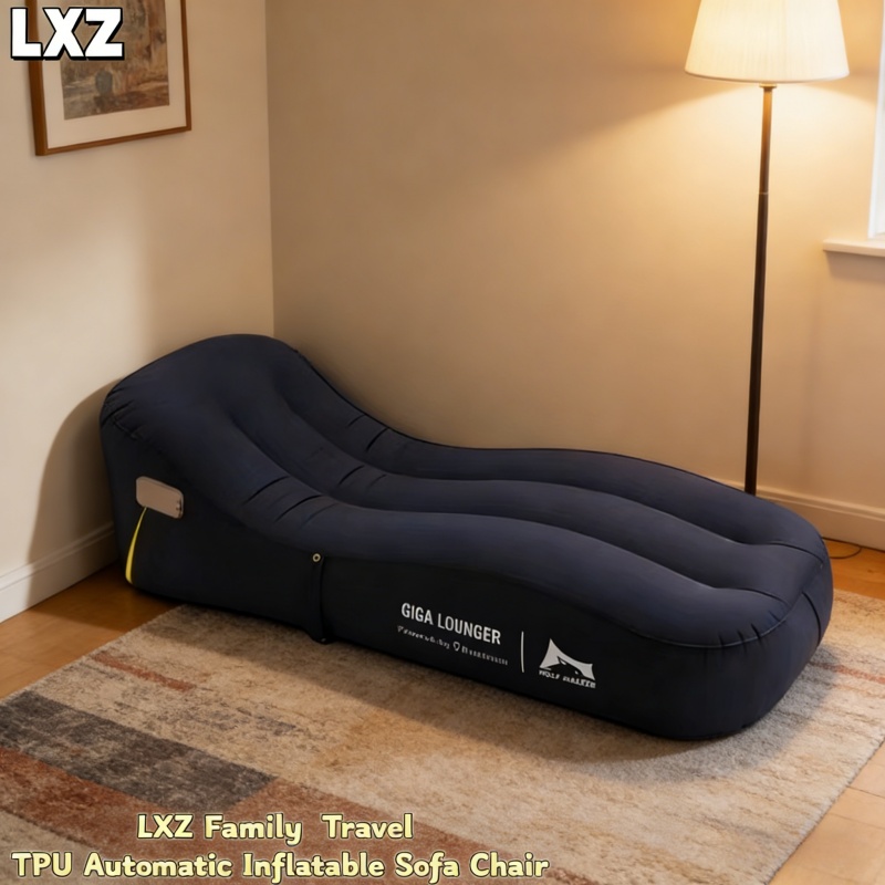 Bed Outdoor Camping - TPU Automatisch Aufblasbarer Sessel, Tragbares Outdoor-Camping-Aufblassofa