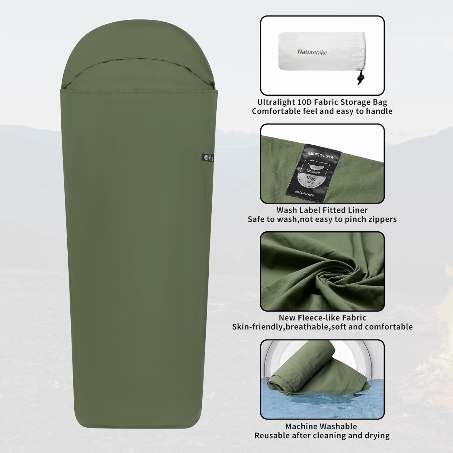 Naturehike Schlafsack-Innenfut – Outdoor Camping Sleeping Bag Bewertung und Preis
