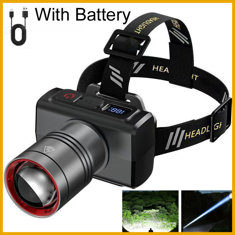 2026 LED Digitale Wiederauflad – Headlamp Bewertung und Preis