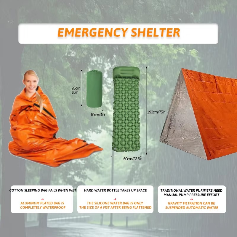 Maßgeschneidertes 2-3 Personen – Outdoor Camping Sleeping Bag Bewertung und Preis