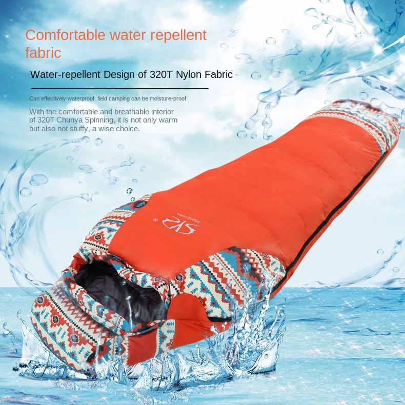 Ultraleichter Nylon-Mumienschl – Outdoor Camping Sleeping Bag Bewertung und Preis