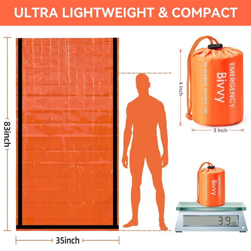 Notfall-Schlafsack, Überlebens – Outdoor Camping Sleeping Bag Bewertung und Preis