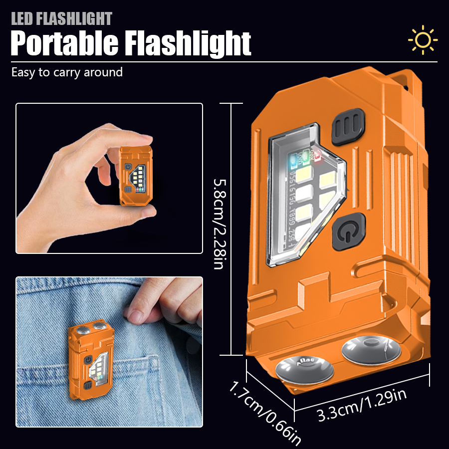 Mini Schlüsselanhänger EDC Tas – Headlamp Bewertung und Preis