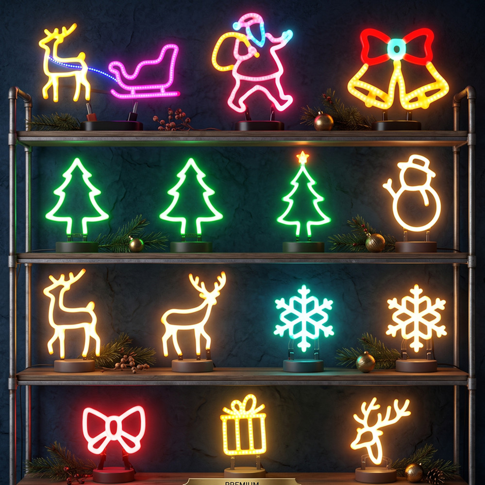 Weihnachtsdekoration LED-Neons – Headlamp Bewertung und Preis