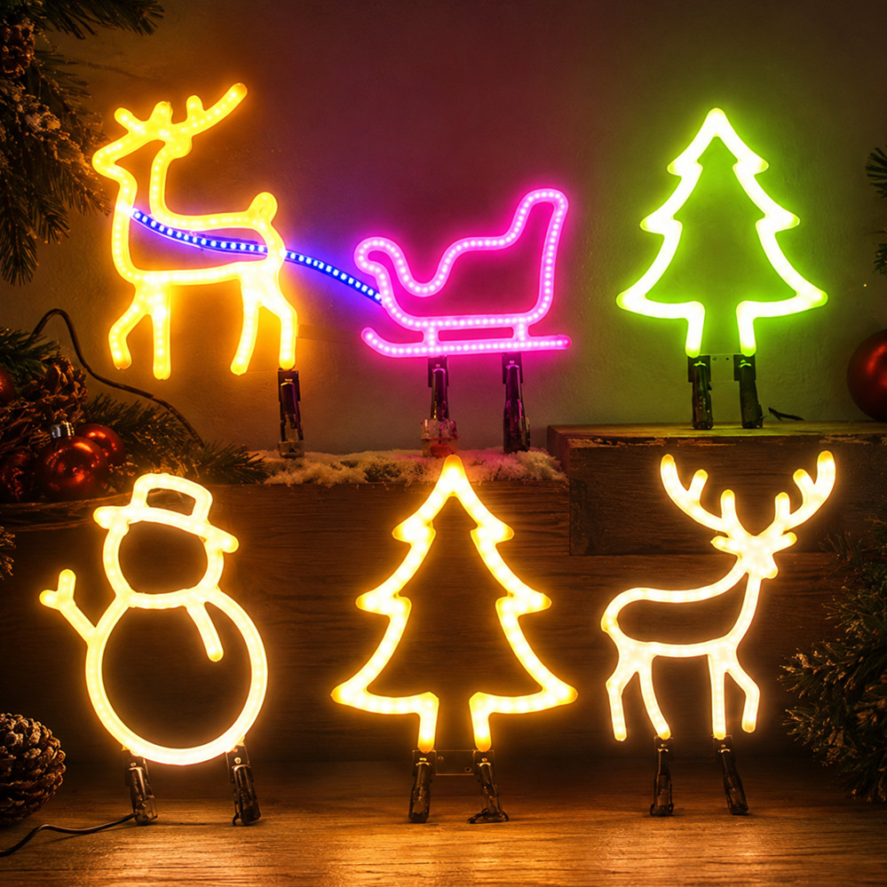 Weihnachtsdekoration LED-Neons – Headlamp Bewertung und Preis