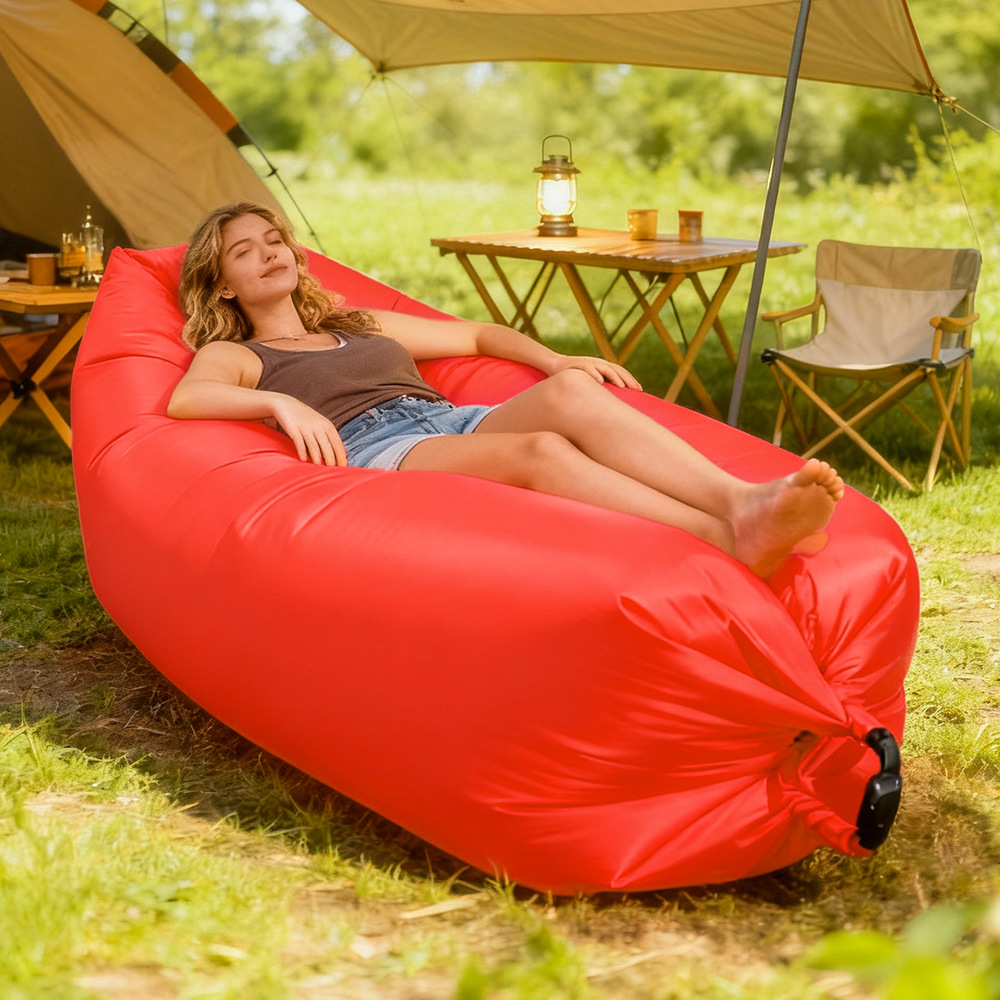 Mehrfarbiges tragbares, aufbla – Outdoor Camping Sleeping Bag Bewertung und Preis